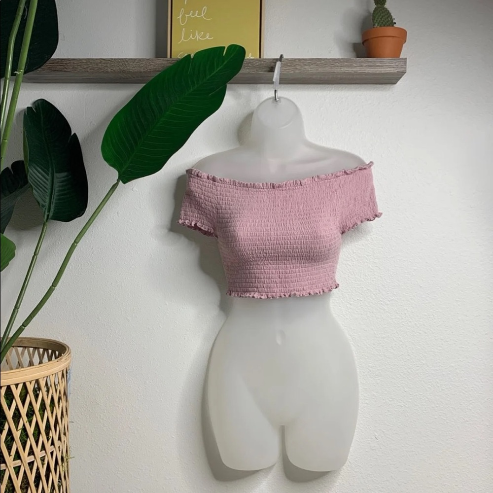 Love tree crop top
